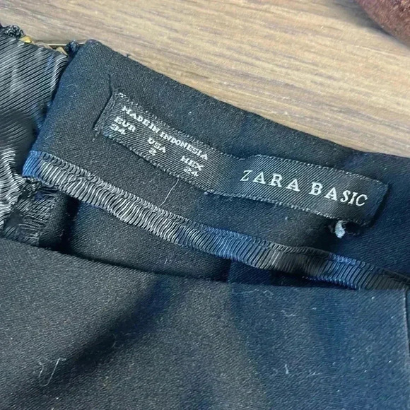 Zara Black High Waist Pencil Skirt Excellent Condition! - Picture 4 of 4